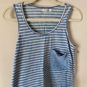 Acid Washed Cotton Tank Top
